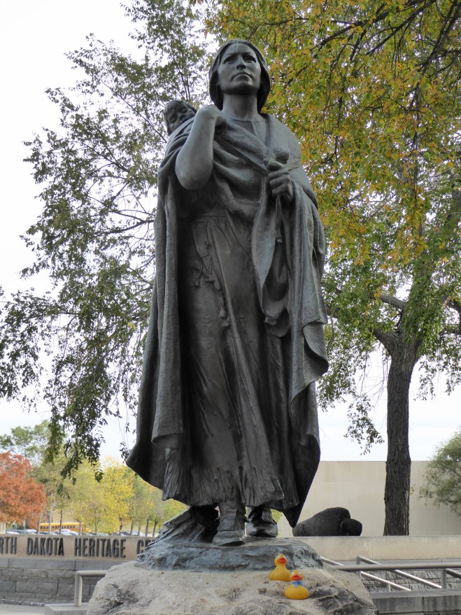 Sakakawea and her son