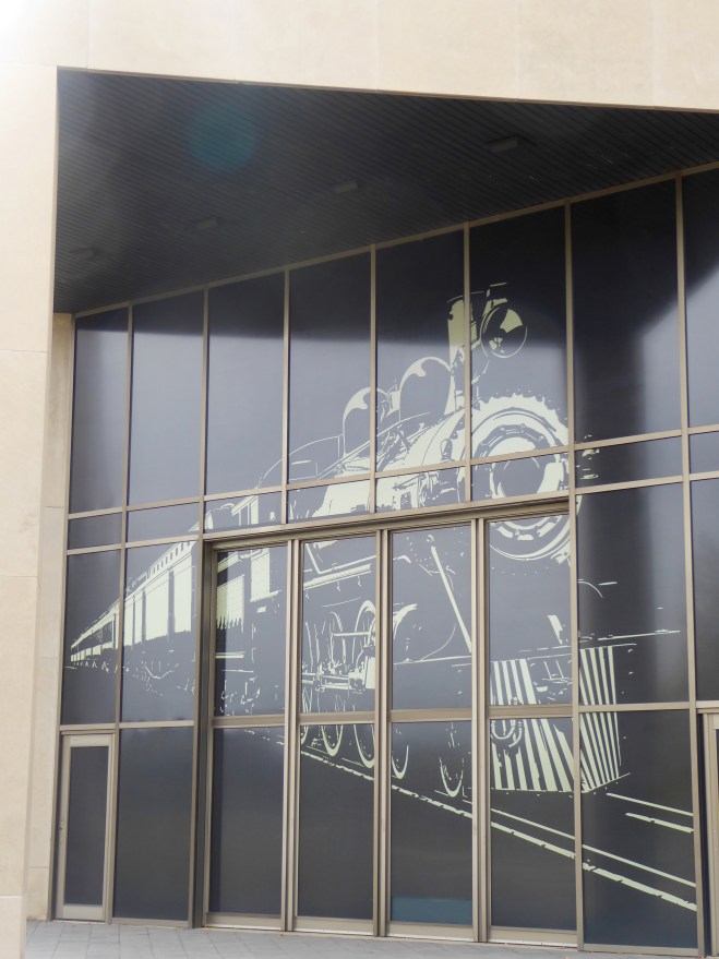 Train on North Dakota Heritage Center