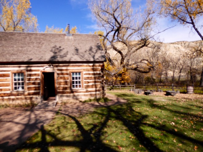 Maltese Cross Ranch House. Theodore Roosevelt lived here summer of 1884