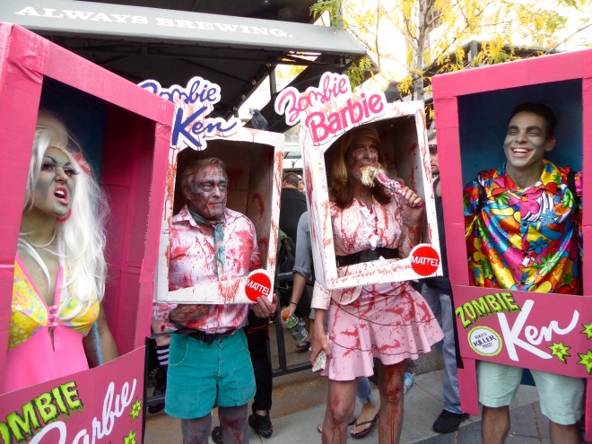 Ken and Barbie are zombies?