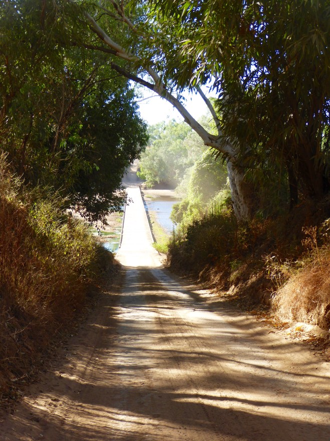 Approaching Fitzroy River