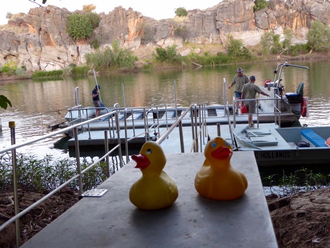 We wil ride on another boat!