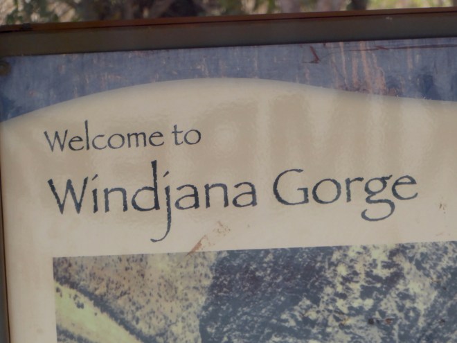 We are in Windjana Gorge National Park
