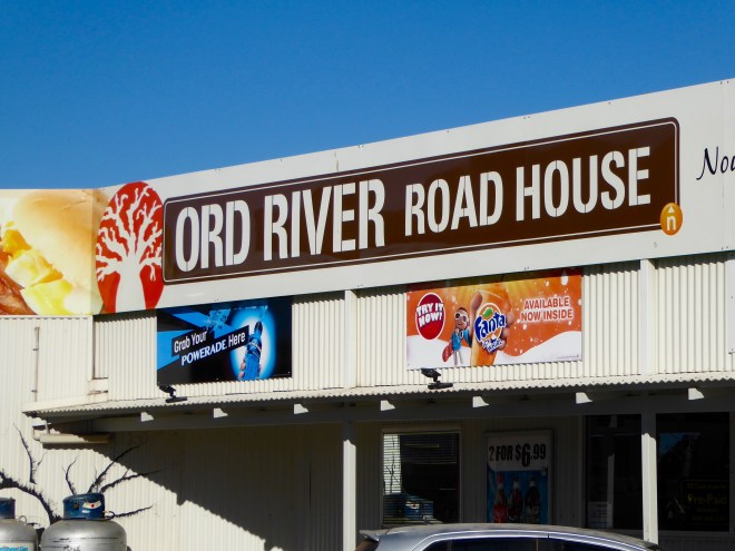 Ord River Roadhouse was one of our stops