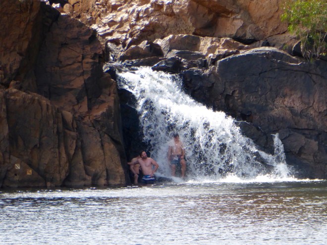 Beautiful Edith Falls in Nitmiluk National Park