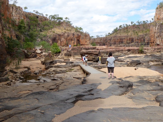 Walking to second gorge