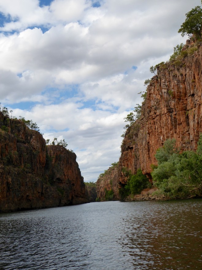 Postcard view in Katherine Gorge
