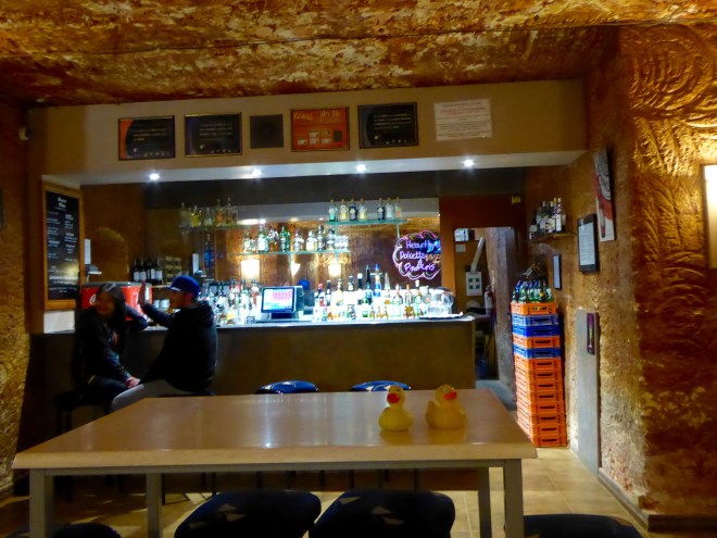 First underground bar for Zeb and Eider