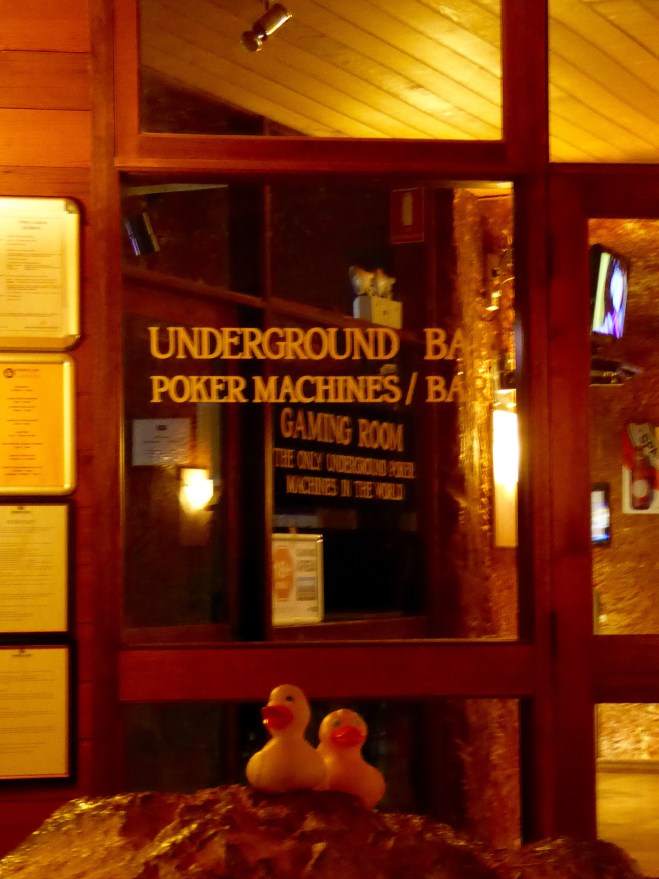 Underground Bar in our hotel