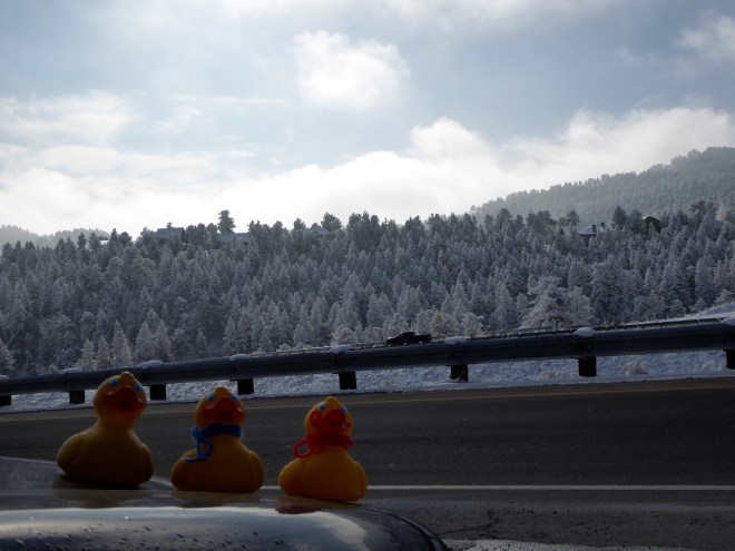 Very overcast close to Denver