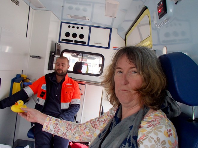 In Belgium's ambulance