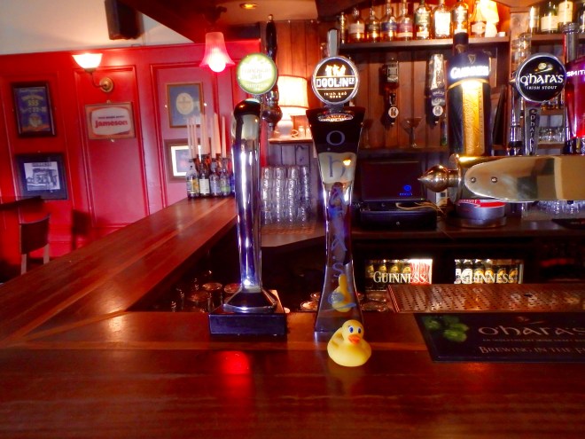 Guiness. I like it here.