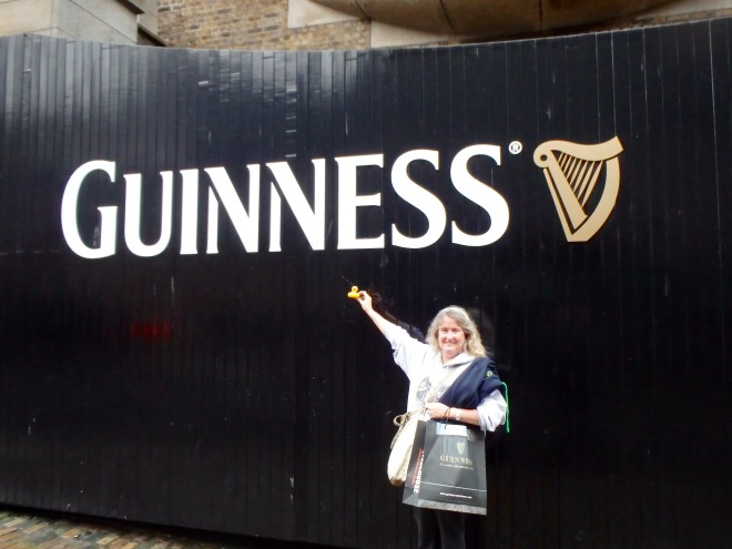 Going on a tour of Guiness with mom