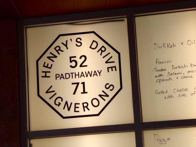 Label for Henry's Drive