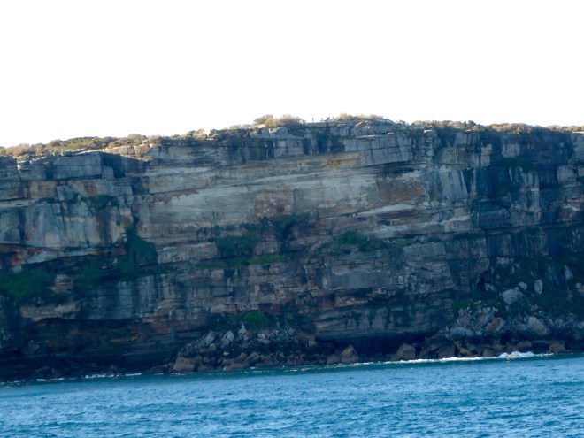More steep cliffs are we return to Sydney