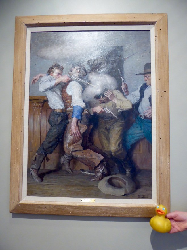 Gunfighter by N. C. Wyeth