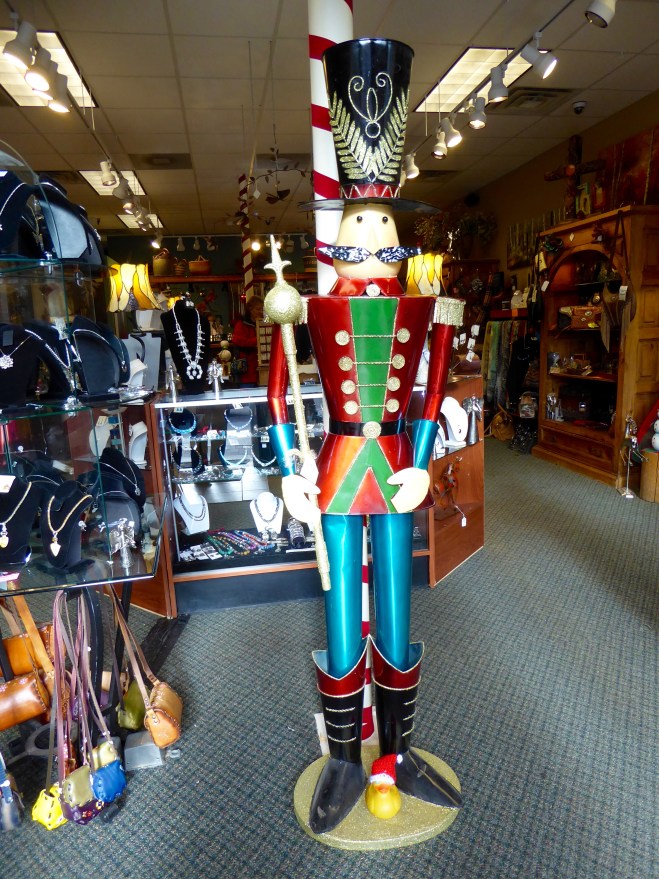 A big toy soldier in Estes Park