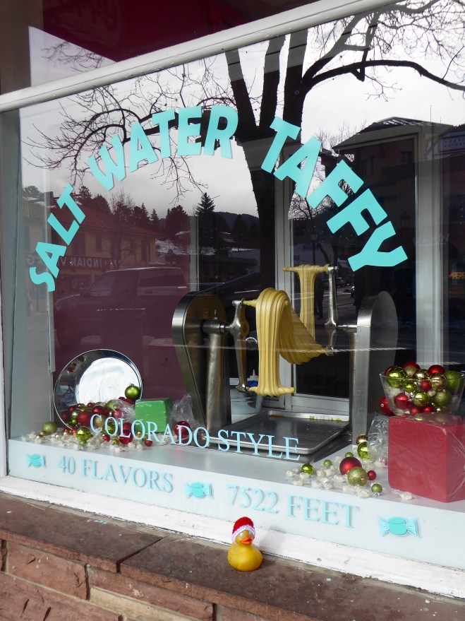 Watching taffy being pulled