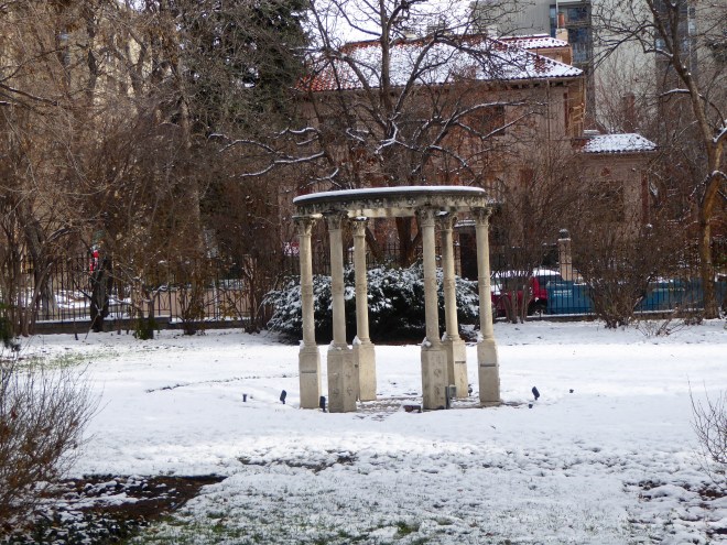 I would be here in the spring