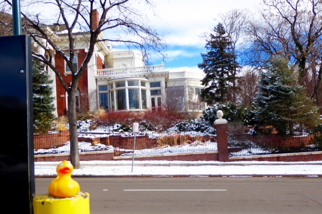 This beautiful room from outside. It is really big