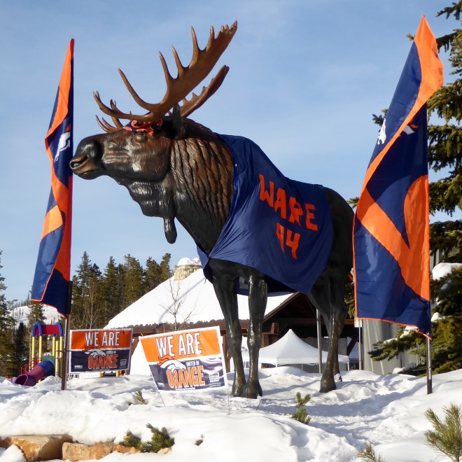 Winter Park, Colorado supports the Denver Broncos