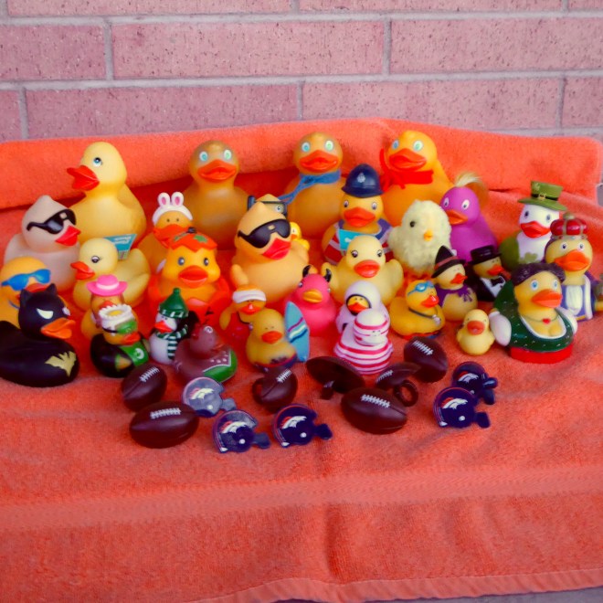 The Colorado Traveling Ducks and Friends Love the Denver Broncos