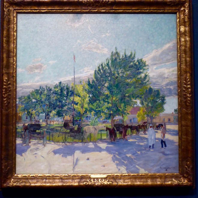 Plaza de Taos by Ufer 