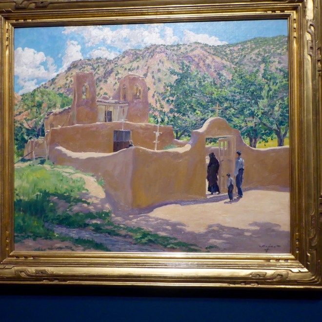 Oferta para San Esquipula. This is the sanctuary at Chimayó near Taos