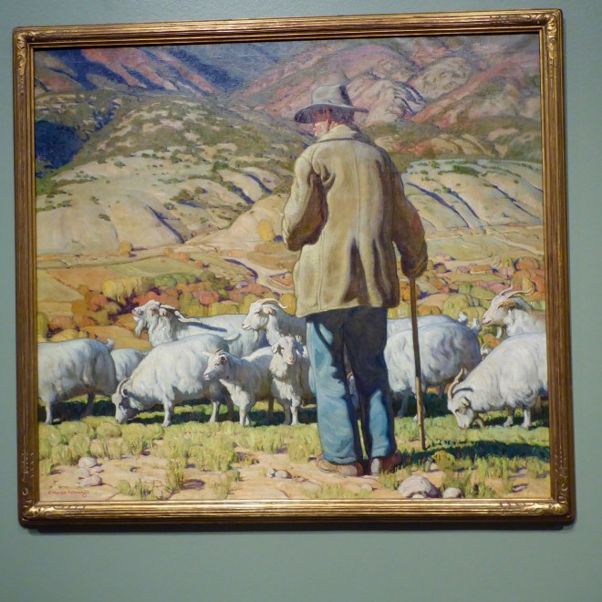The Goat Herder by Hennings