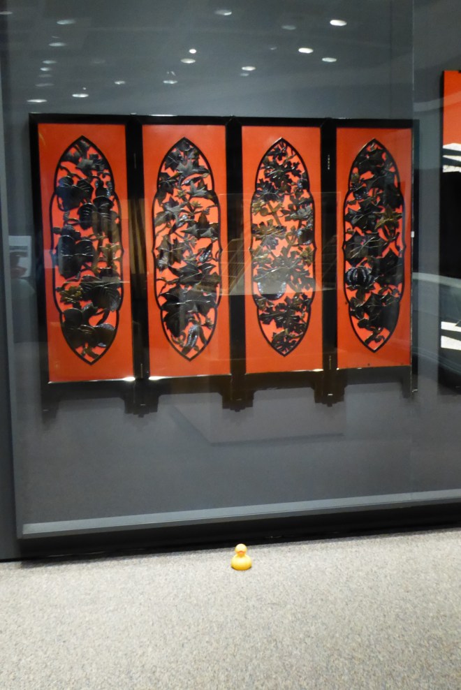 Folding Screen with Vines and Vegetables