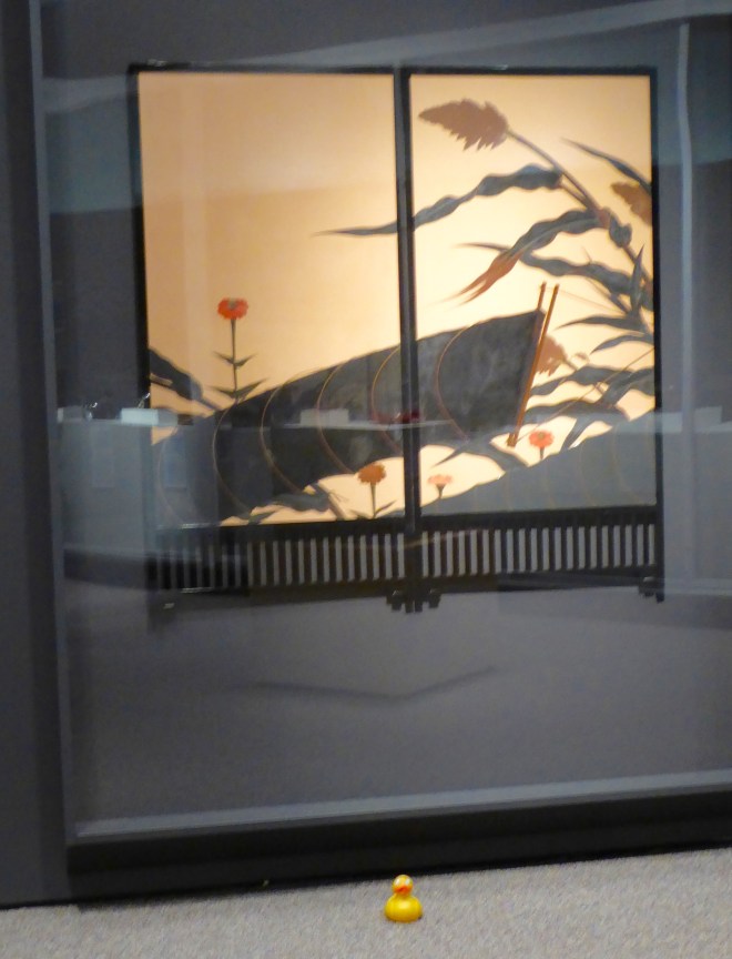 Folding Screen with Autumn Scene