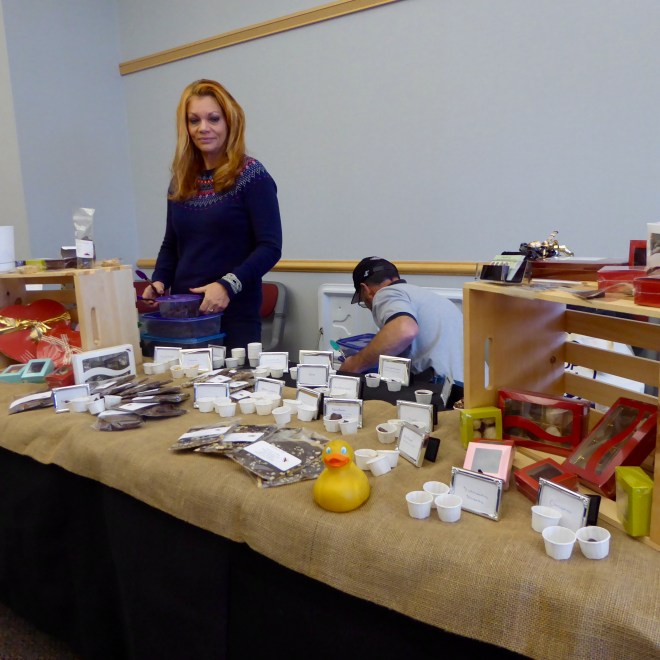 Looce's chocolate candy samples 