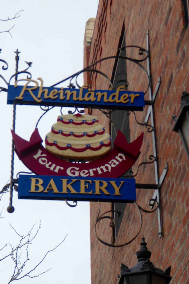 Rheinlander Bakery. Smells so good here