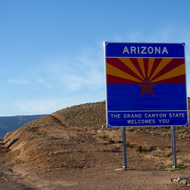 We are in Arizona