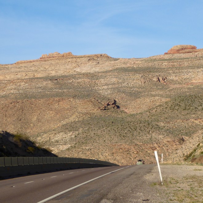 Road through mountains