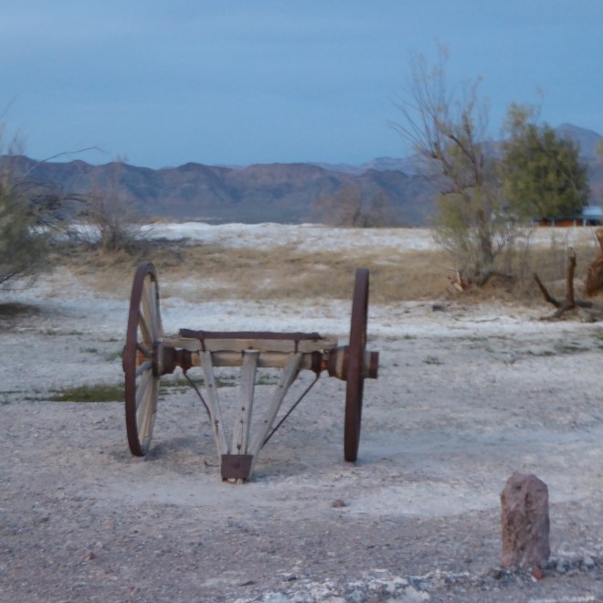 Wagon in Tecopa