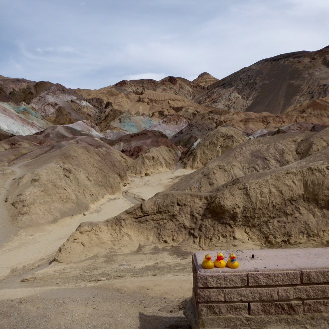 Volcanic rocks of many colors