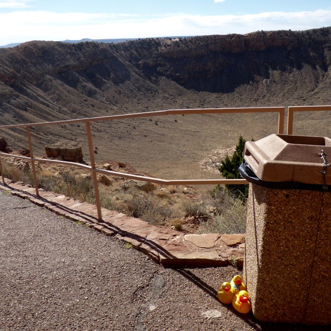 Meteor Crater with Zeb, Soapy Smith and JB Duck