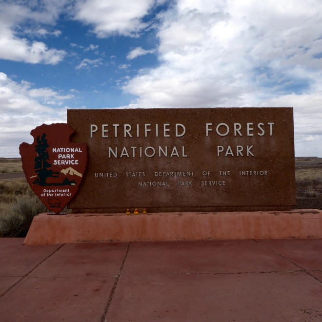 Petrified Forest National Park in Northern Arizona