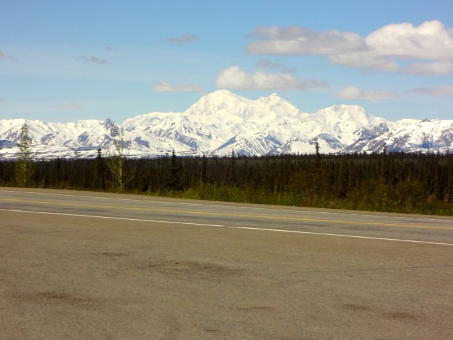 From Fairbanks heading toward Anchorage. The Brooks Range