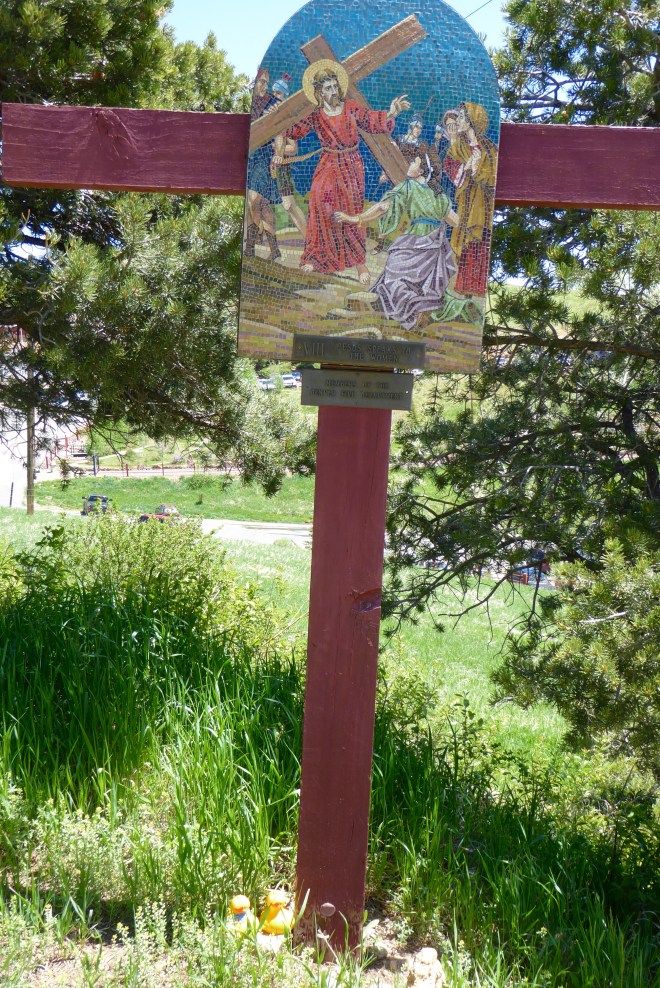 Jesus speaks to the women