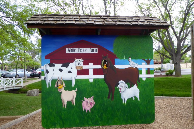 Zeb and Soapy are now farm animals