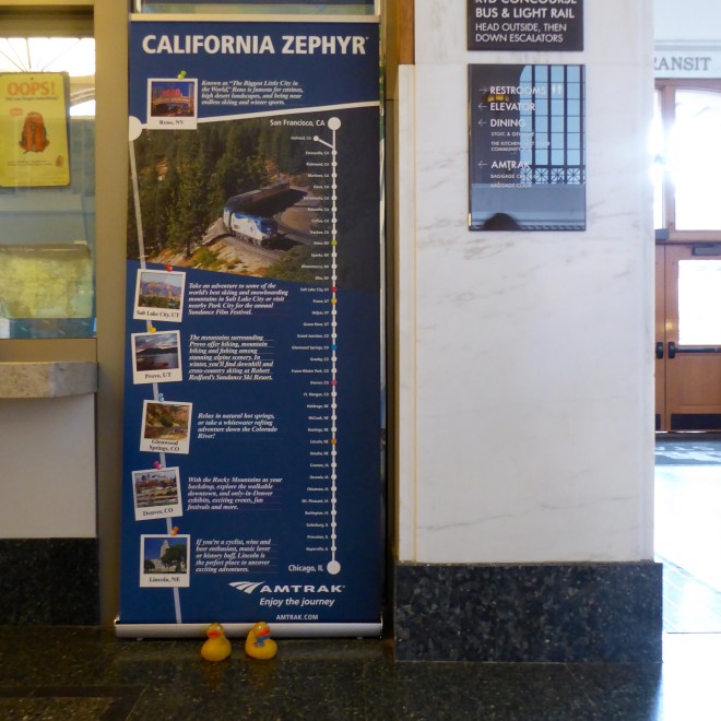 California Zephyr stops in Denver