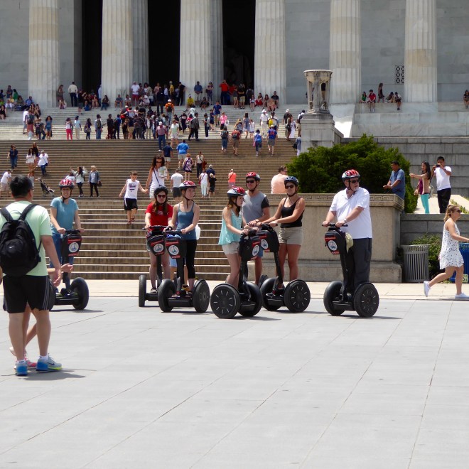Take a Segway tour of Washington D.C.