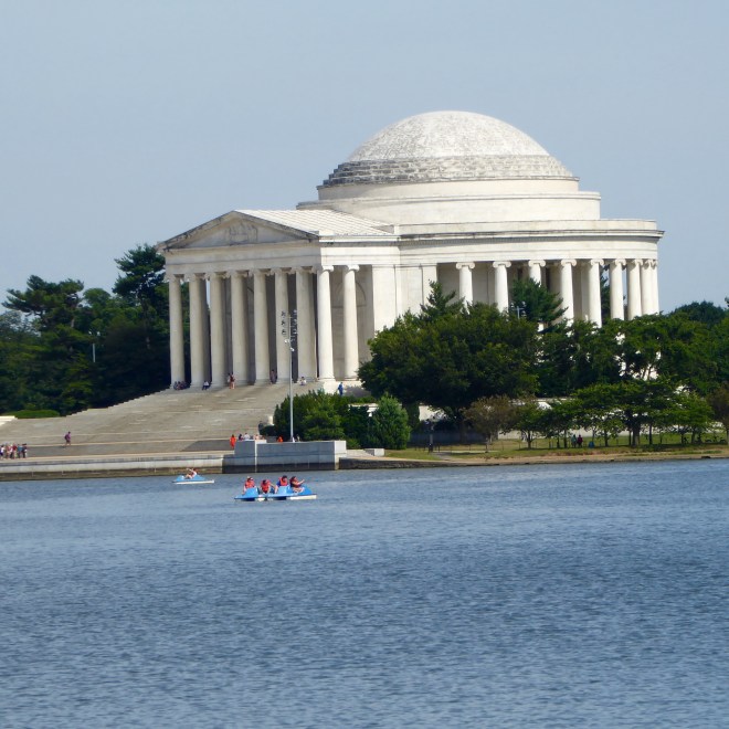 Jefferson Monument from Dr. Martin Luther King, Jr monument