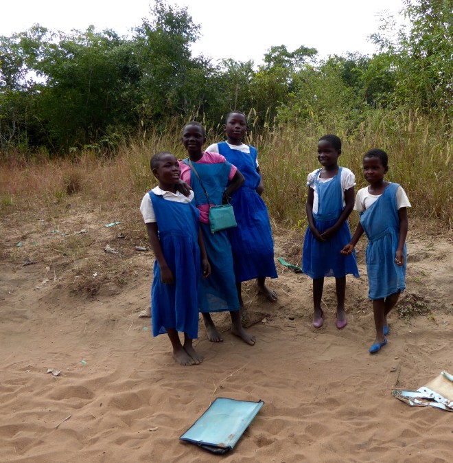 Friendly school children