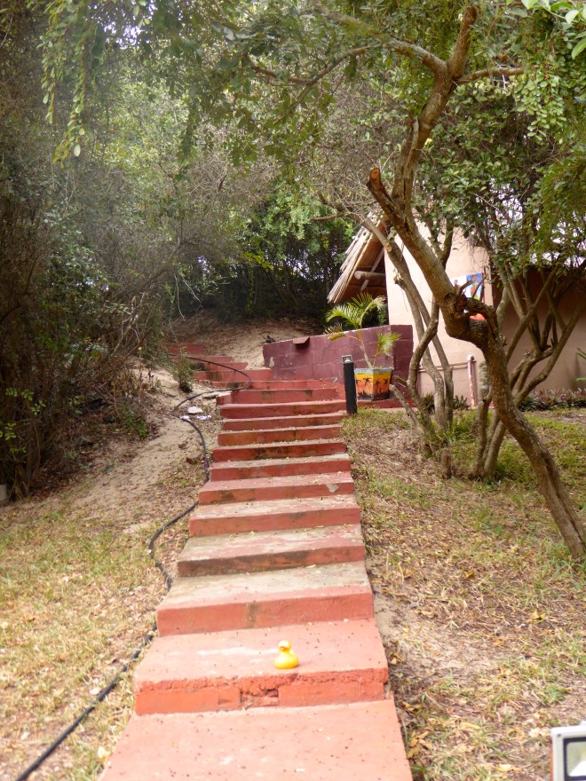 Stairs to beach