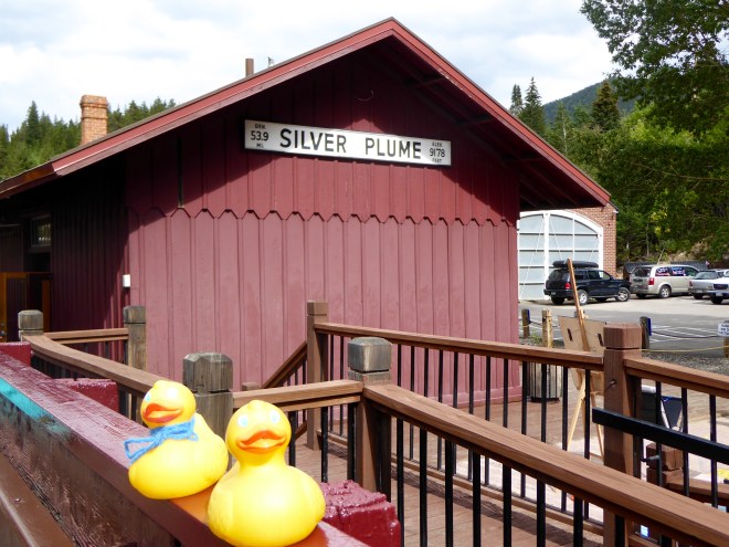 Arrival at Silver Plume Station