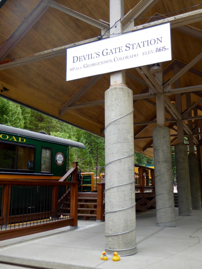 Devil's Gate Station at Georgetown, Colorado