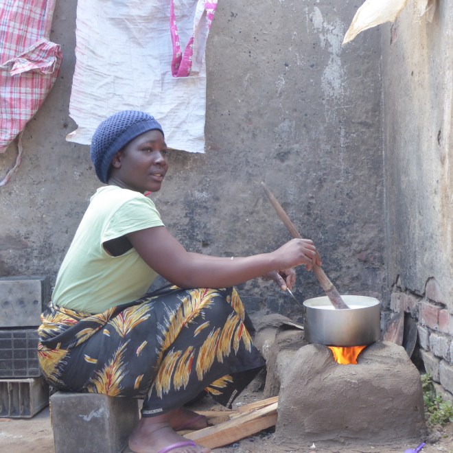 Cooking on new changu changu moto stove